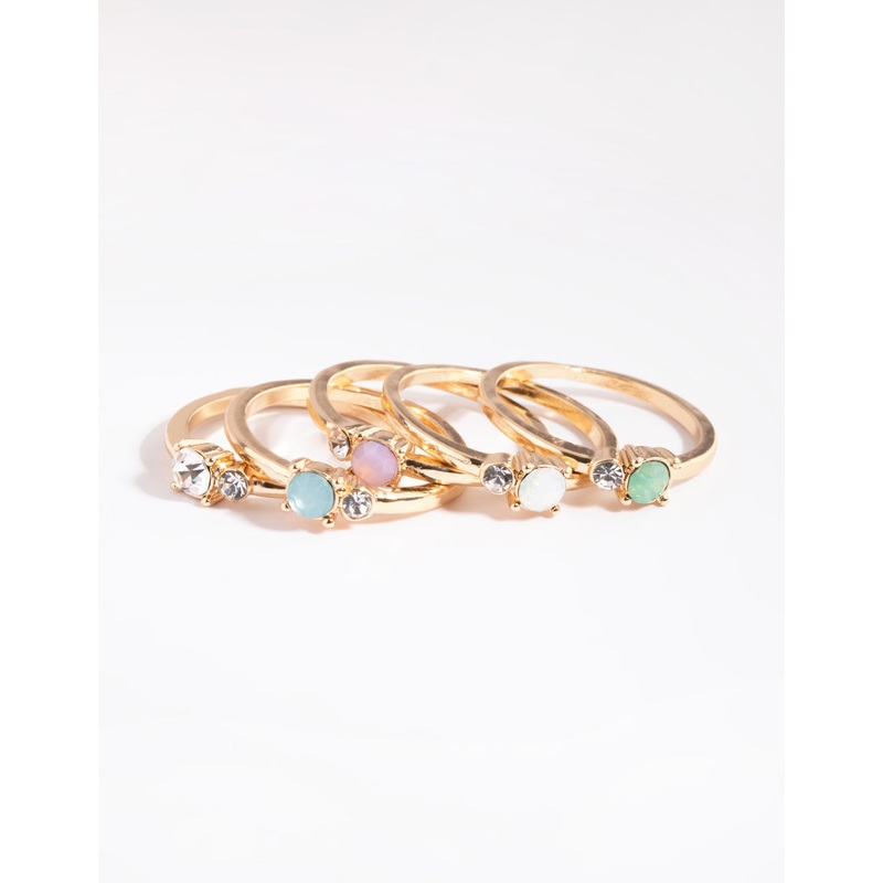 Colourful Ring Stack 5-Pack|SM|ML