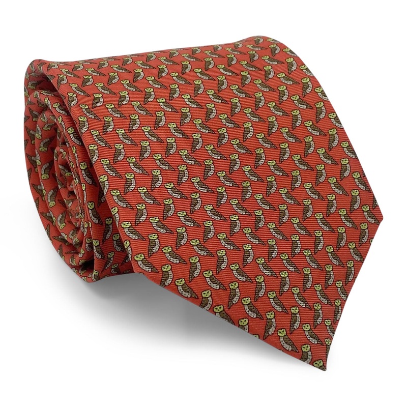 Owls: Tie – Red