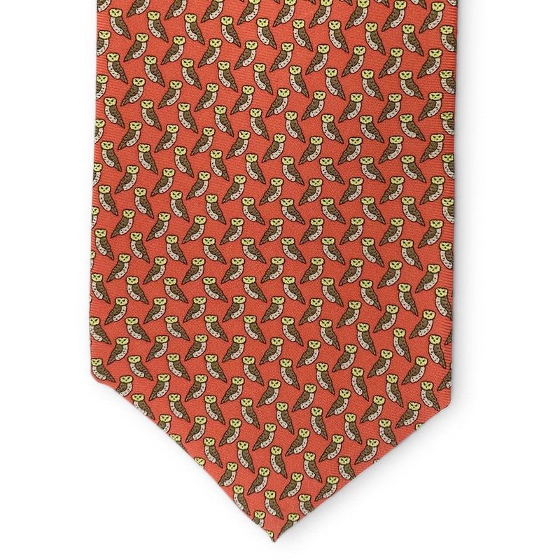 Owls: Tie – Red