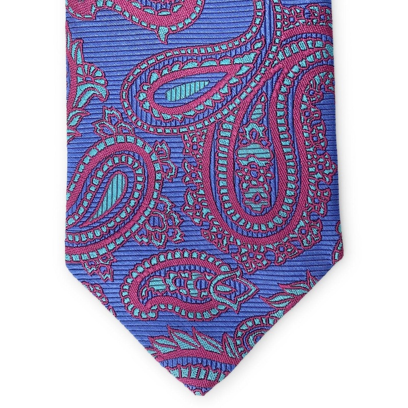 Paisley: Tie – Purple/Pink