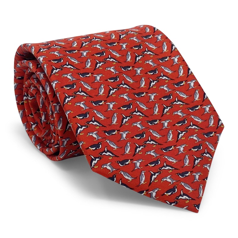Penguins: Tie – Red