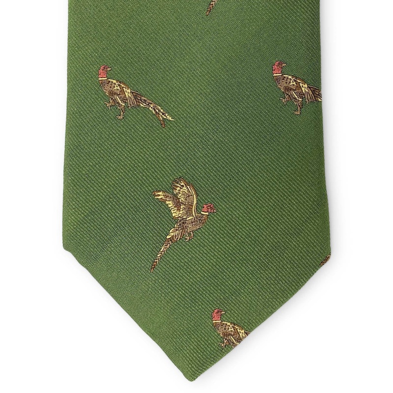 Pheasant Club: Tie – Green
