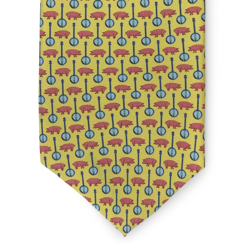 Pig Pickin’: Tie – Yellow