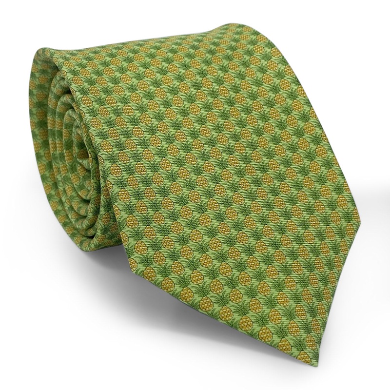 Pineapples: Tie – Green