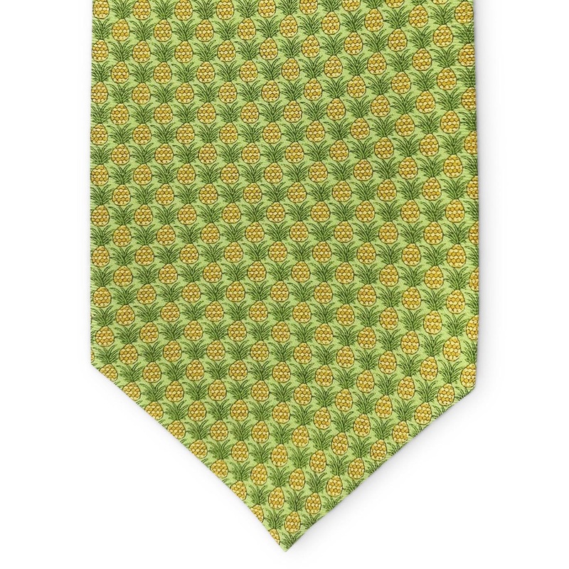 Pineapples: Tie – Green