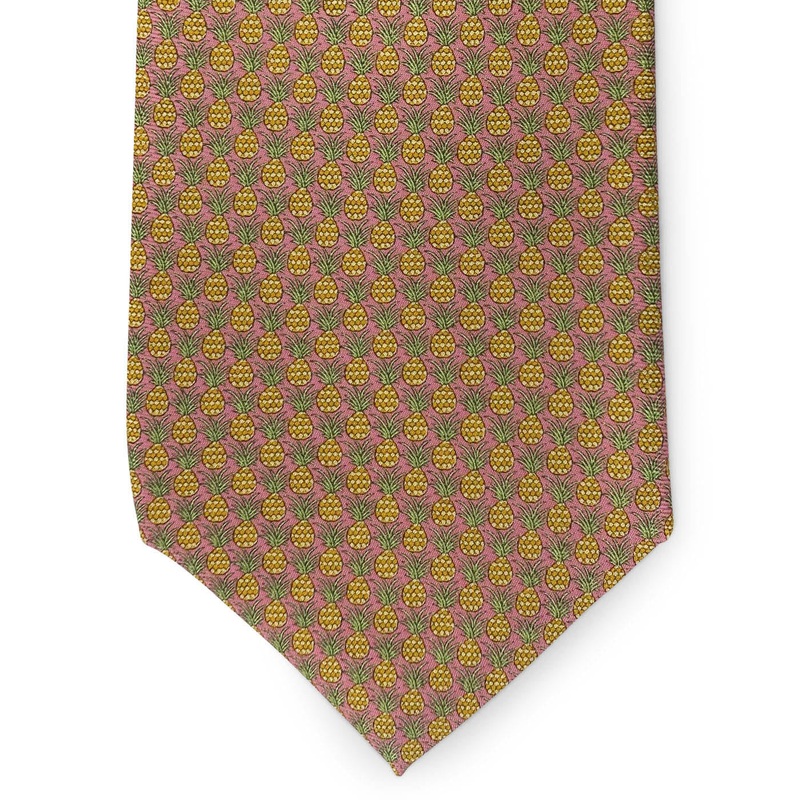 Pineapples: Tie – Pink