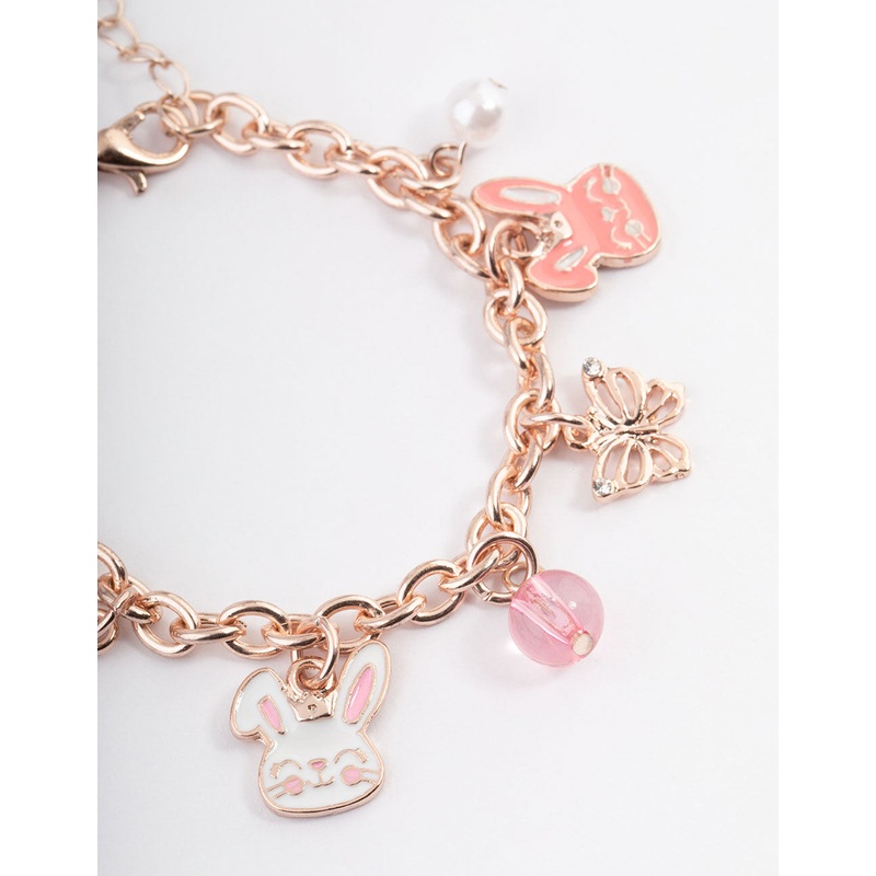 Kids Bunny Fun Charm Bracelet