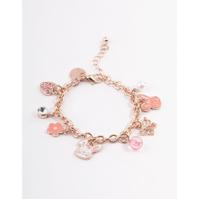 Kids Bunny Fun Charm Bracelet