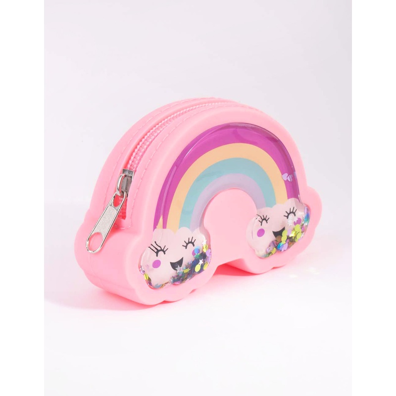 Kids Rainbow Cloud Purse