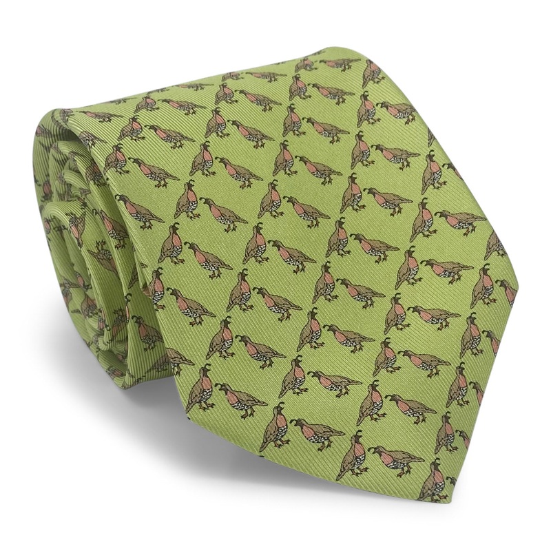 Quail: Tie – Green