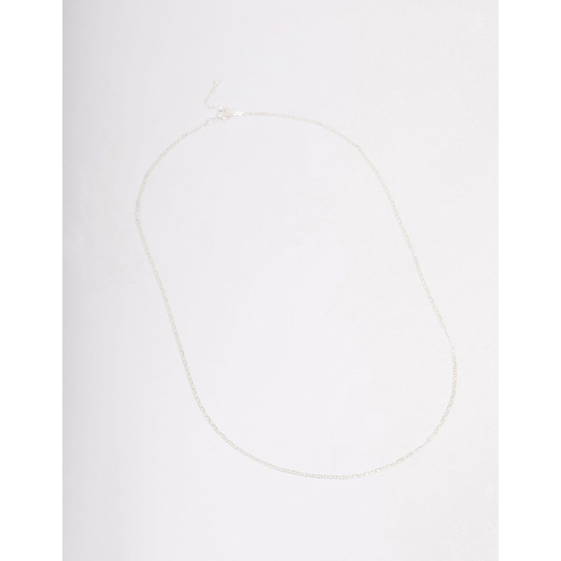 Sterling Silver Figaro Chain Necklace