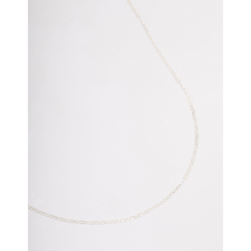Sterling Silver Figaro Chain Necklace