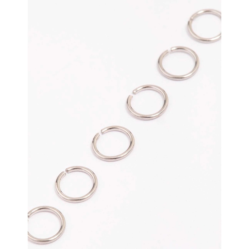 Surgical Steel Ring Nose 6-Pack