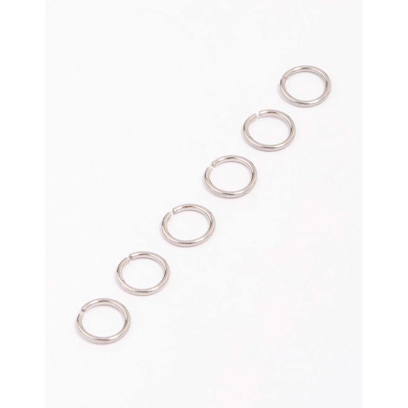Surgical Steel Ring Nose 6-Pack