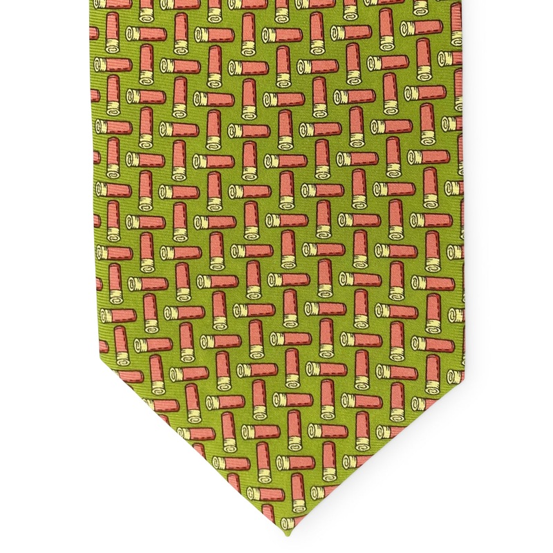 Shotgun Shell Pattern: Tie – Green