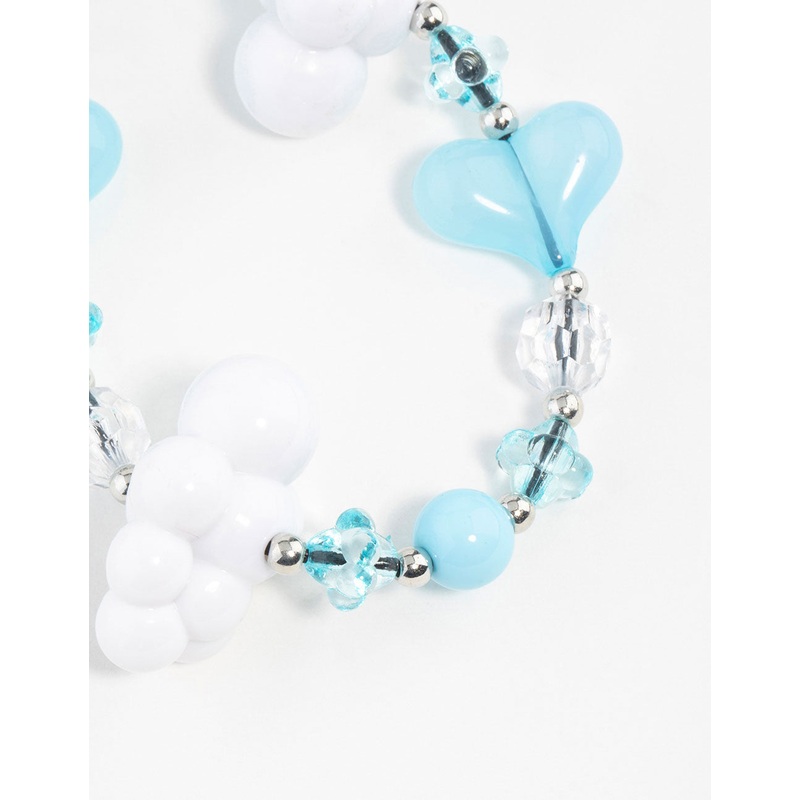 Blue  Cloud Heart Keychain|ONESIZE