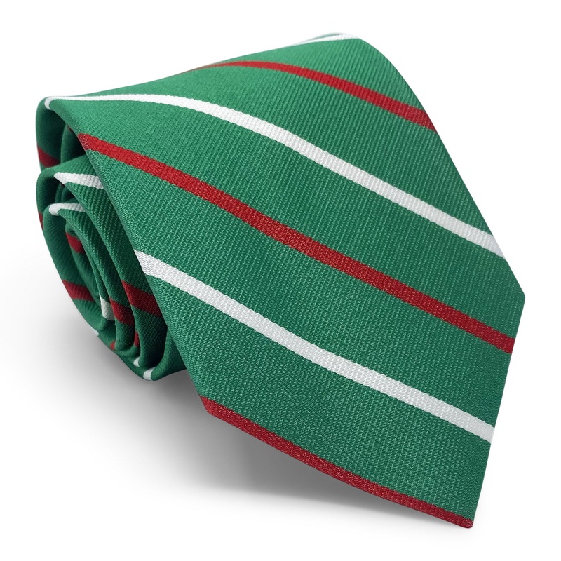 Single Stripes: Tie – Green