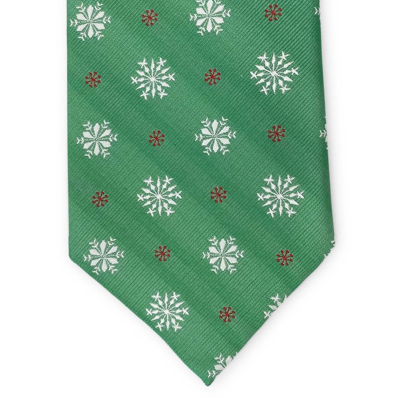 Snowflake: Tie – Green