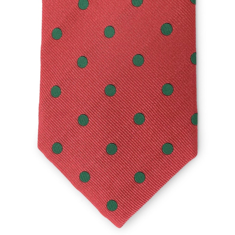 Spaced Dots: Tie – Red