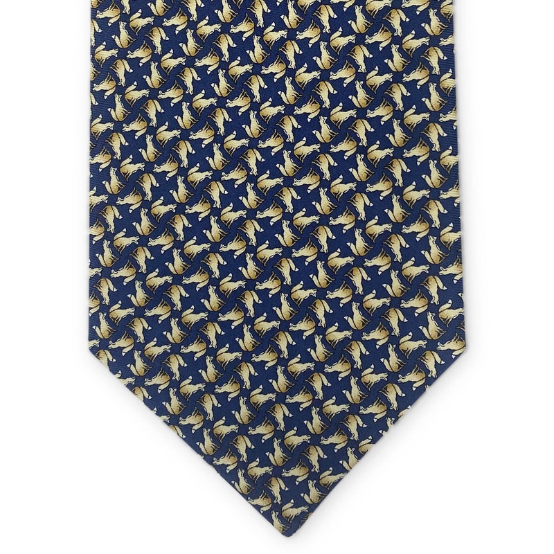 Four Foxes: Tie – Navy