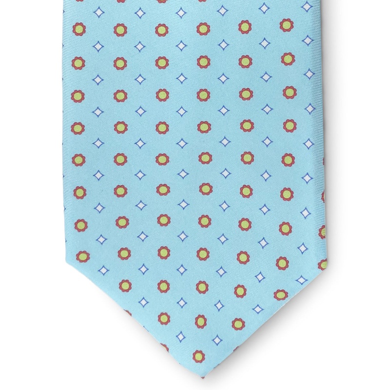 Spring Foulard: Tie – Aqua
