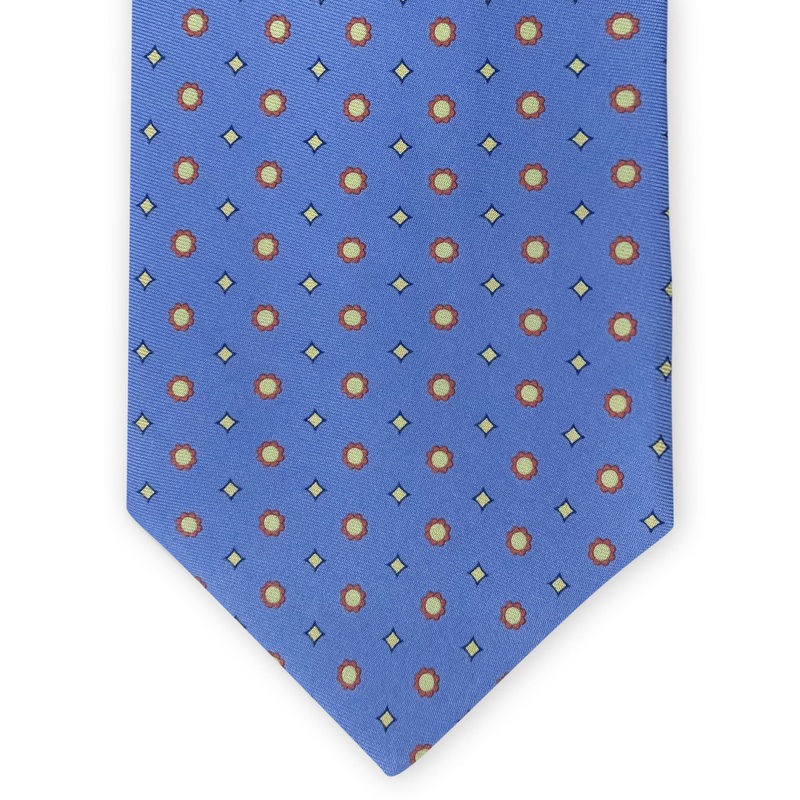 Spring Foulard: Tie – Blue