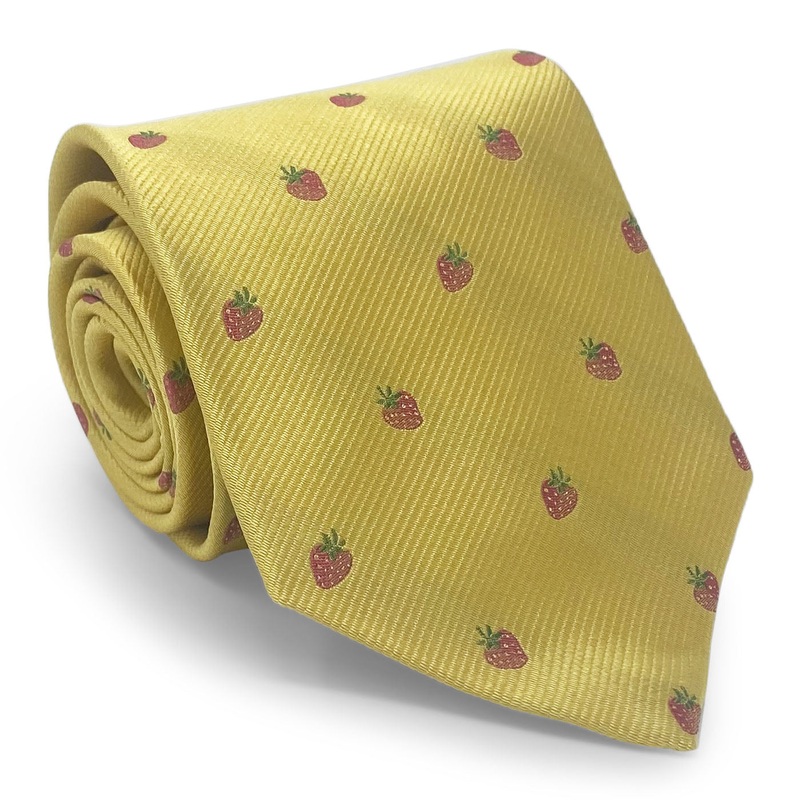 Strawberry: Tie – Yellow