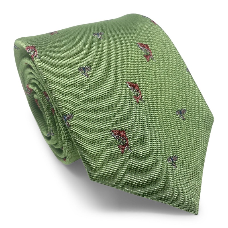 Trout Fishing: Tie – Green