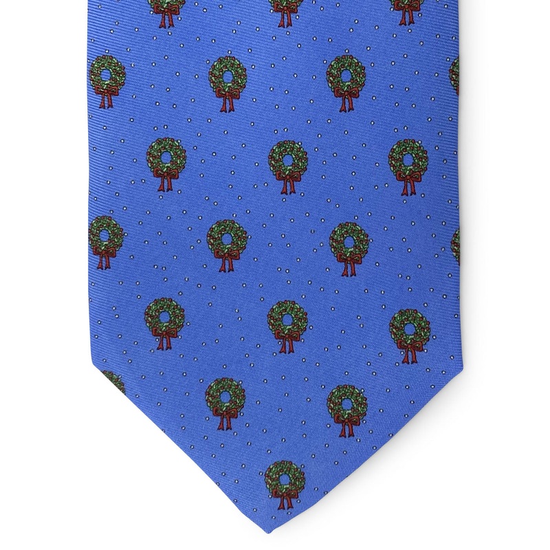 Wreaths: Tie – Blue