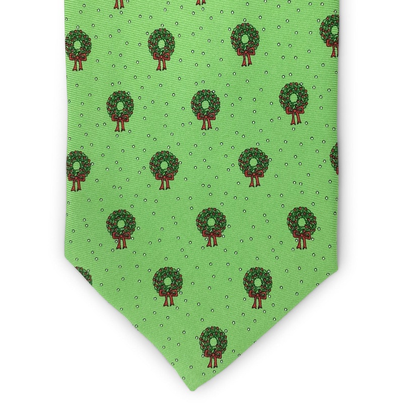 Wreaths: Tie – Green