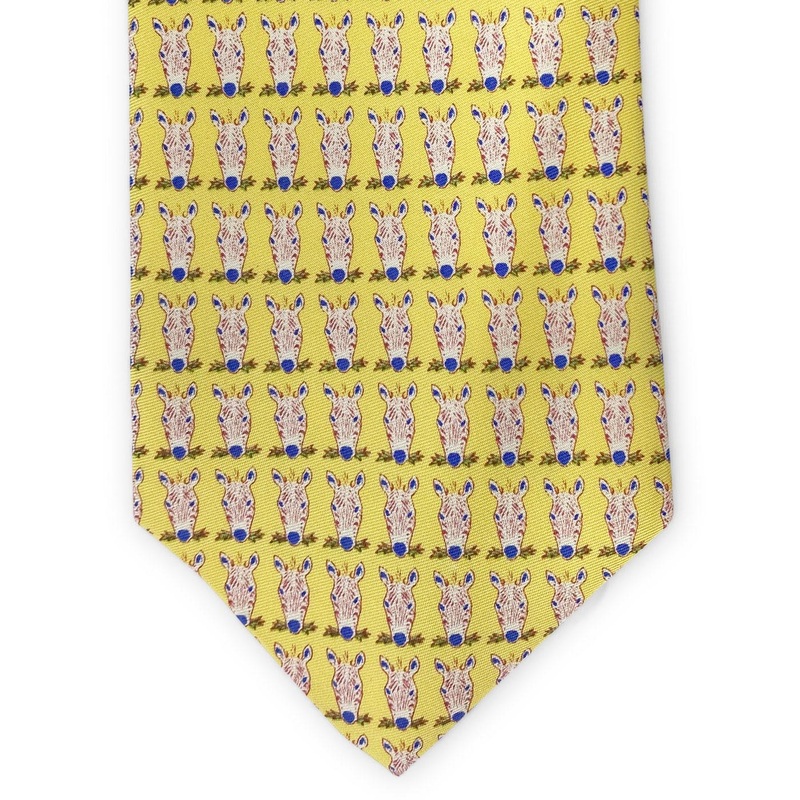 Zebra: Tie – Yellow