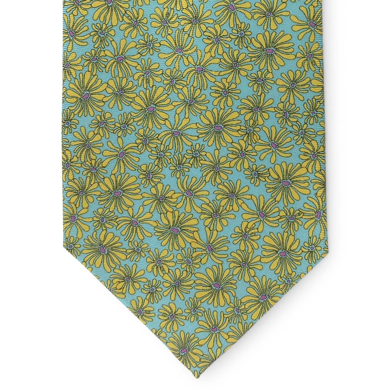 Zinnia: Tie – Aqua