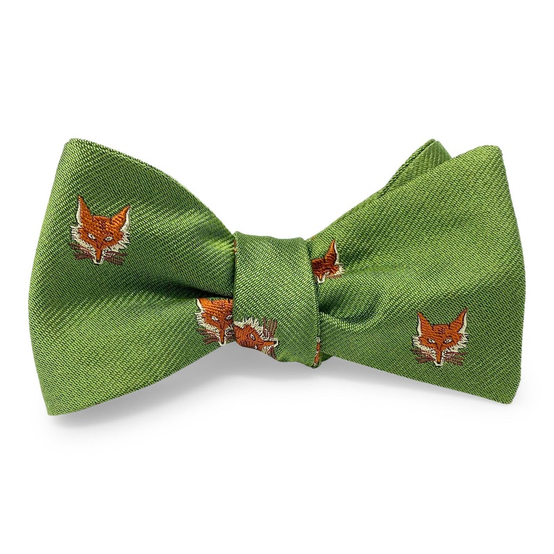 Fox Mask: Bow – Green