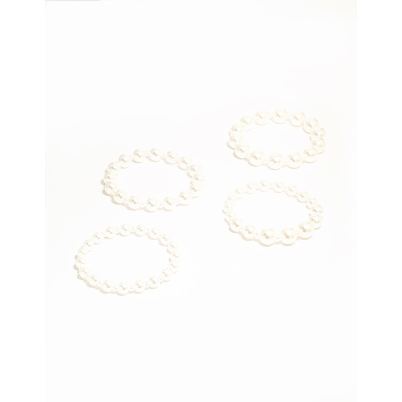 Pearl Bracelets 4-Pack