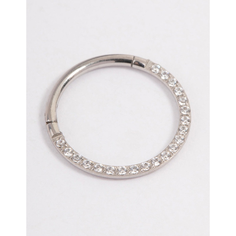Surgical Steel Clicker Ring 10mm