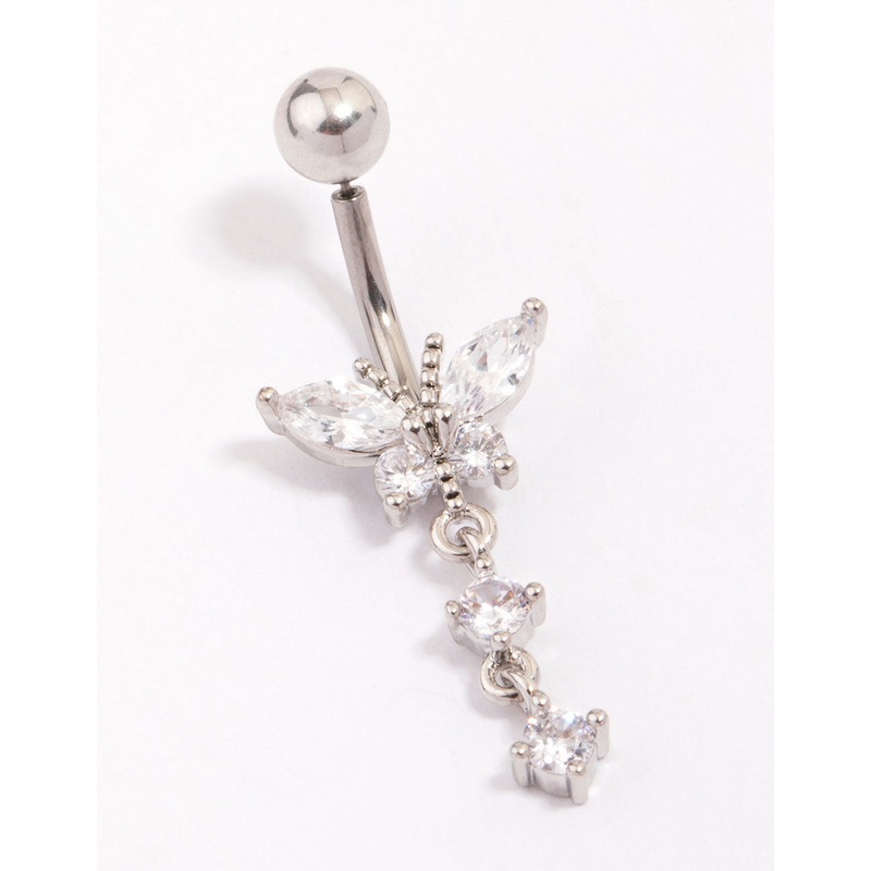 Gold Plated Surgcial Steel Clicker Ring 7mm