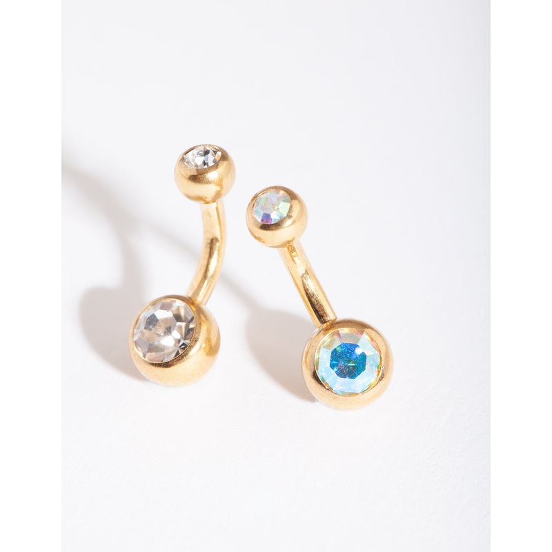 Gold Mini Belly Bar Pack