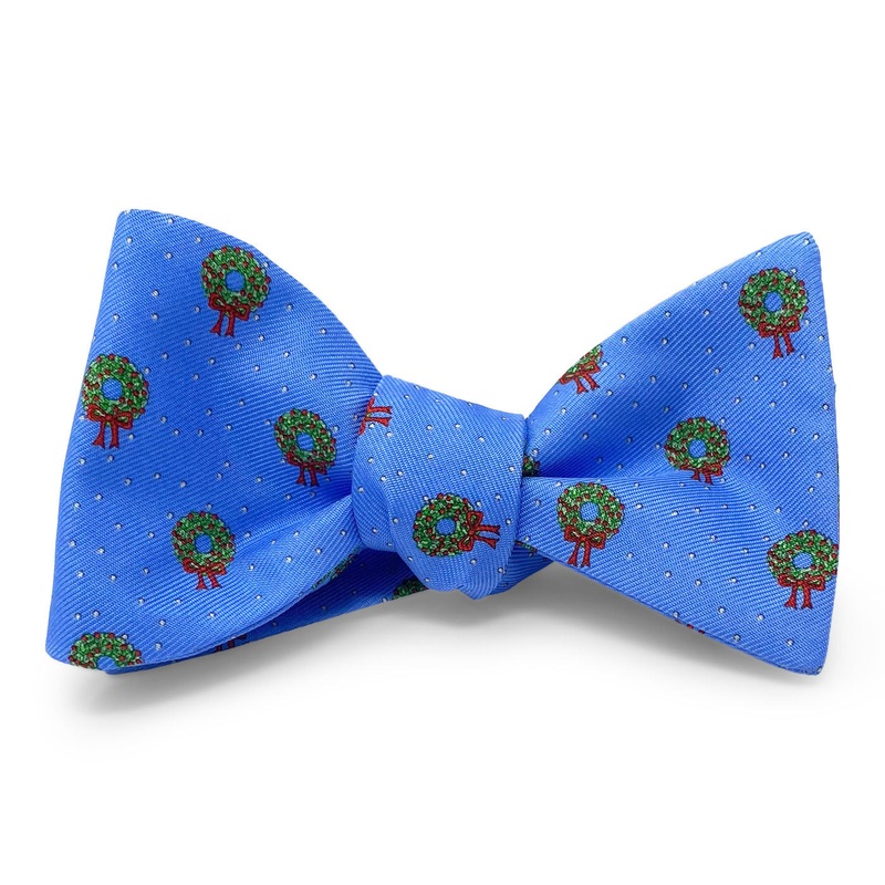 Wreaths: Bow – Blue
