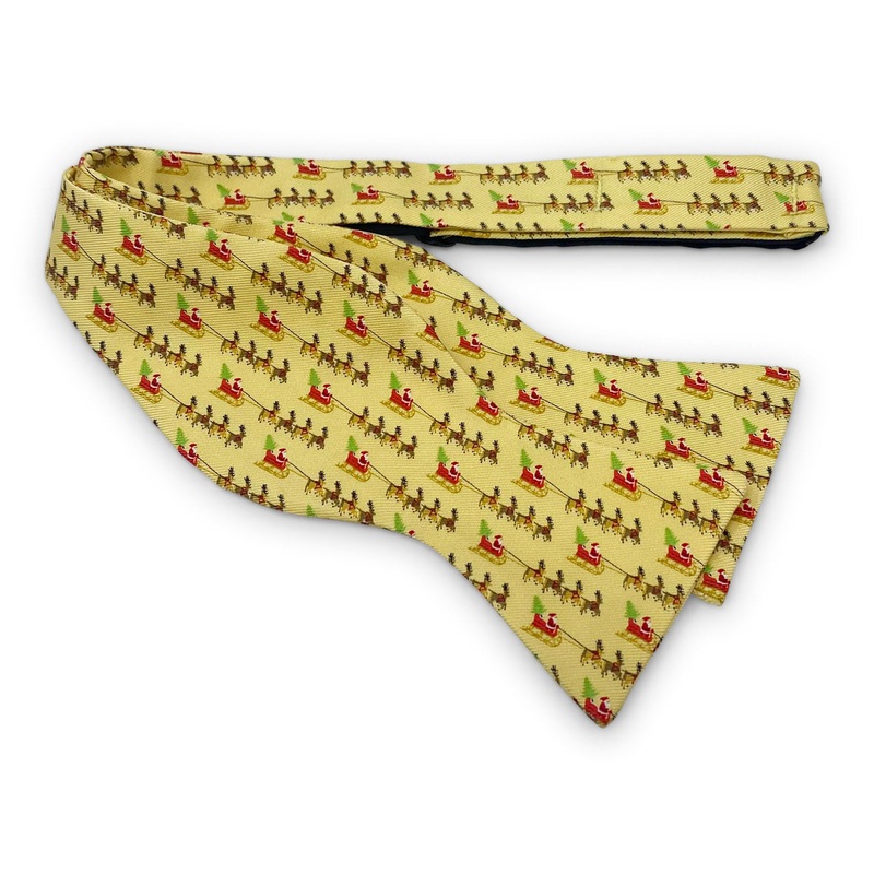 Santa Sleigh: Bow – Yellow