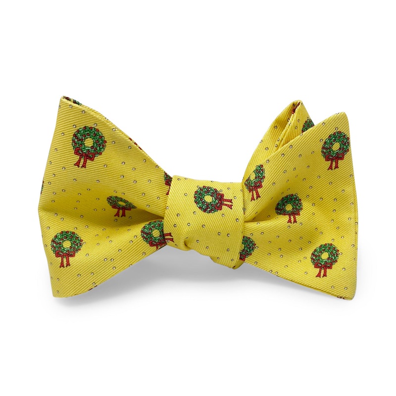 Wreaths: Bow – Yellow