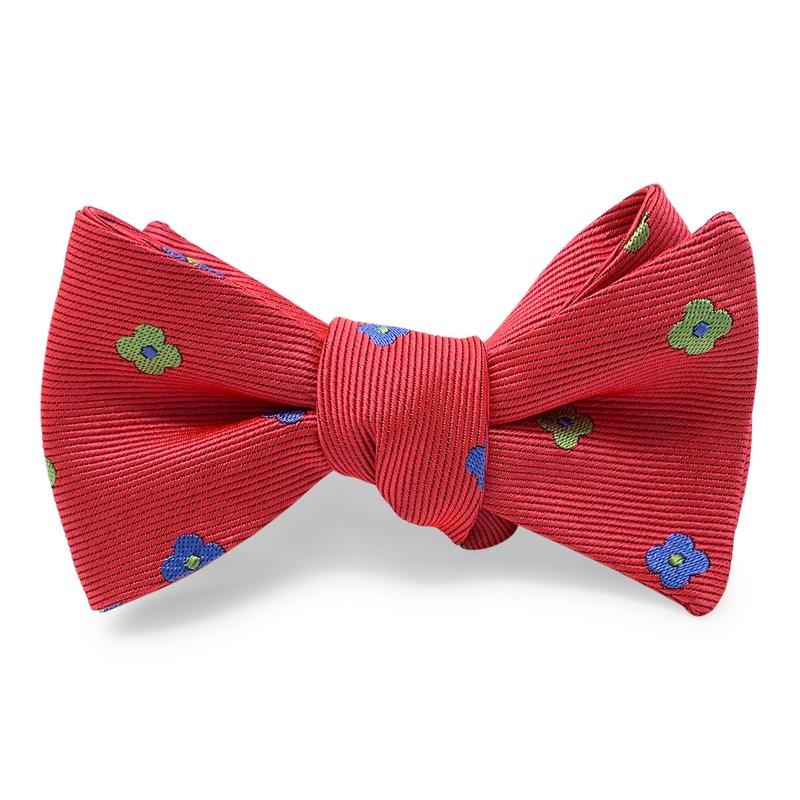 Festive Flowers: Bow – Red