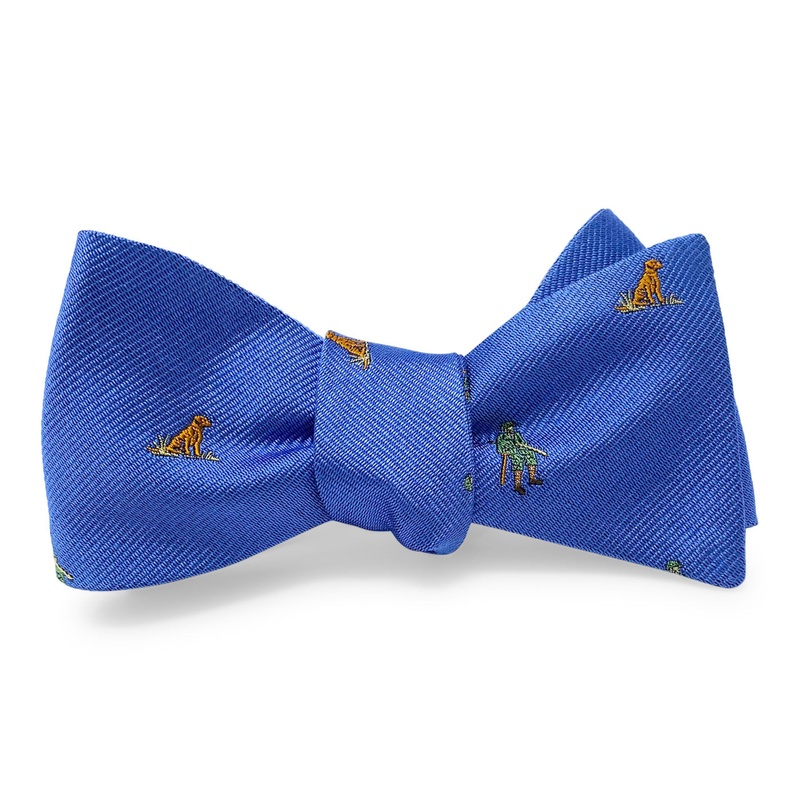 Hunter & Dog: Bow – Blue