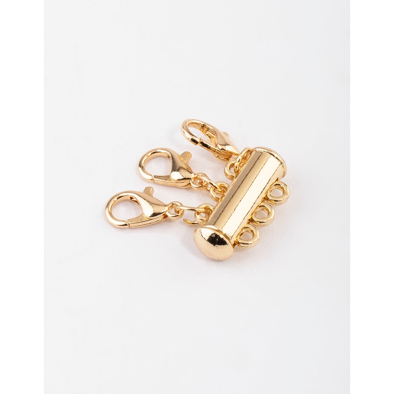 Gold Necklace Three Necklace Separator