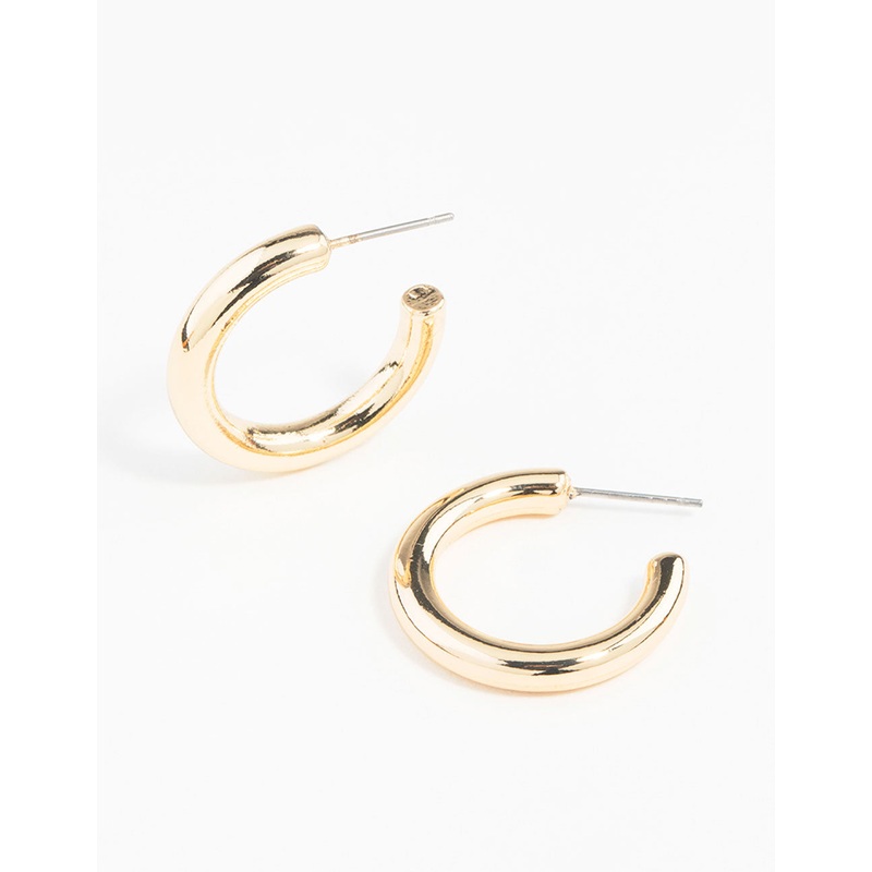 Gold Chunky Mini Hoop