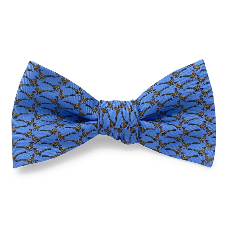 Pheasant Tail: Bow – Blue