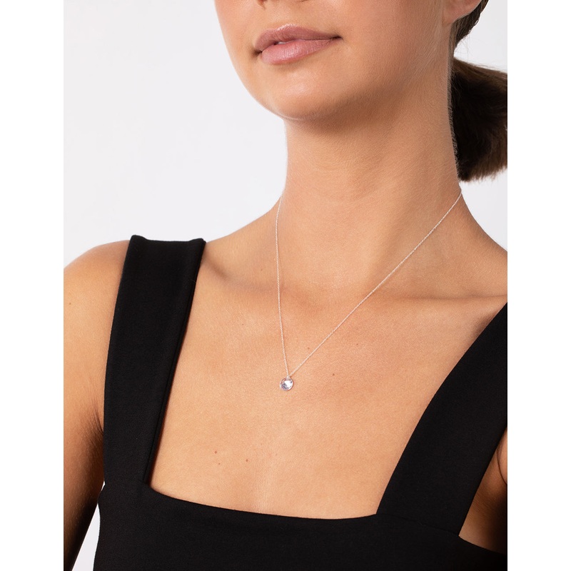 Sterling Silver Treasure Gem Necklace