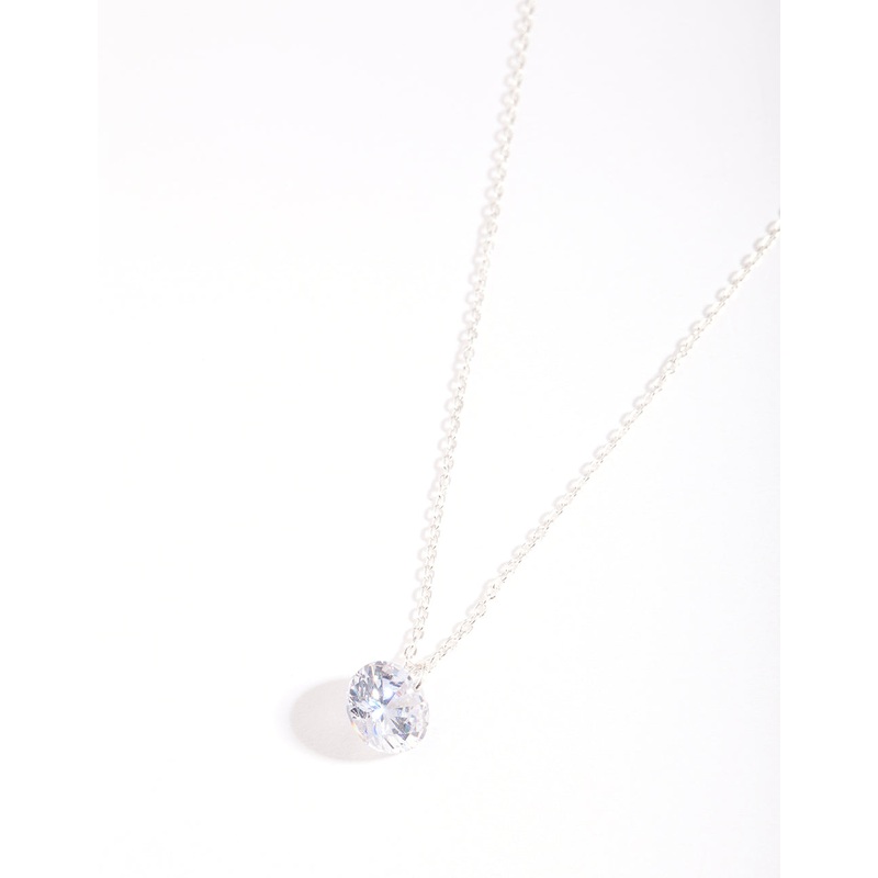 Sterling Silver Treasure Gem Necklace