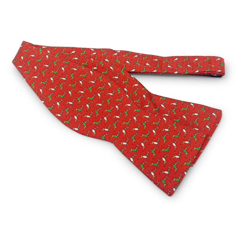 Vested Deer: Bow – Red