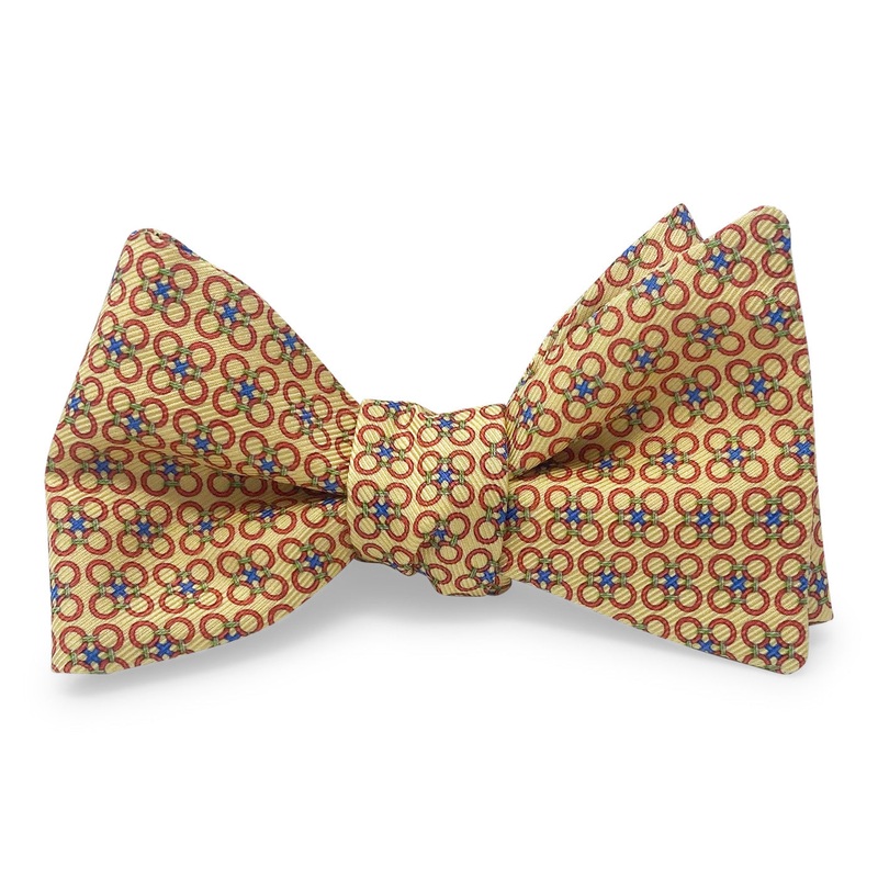 Circle Cross: Bow – Yellow