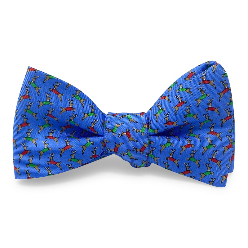 Vested Deer: Bow – Blue